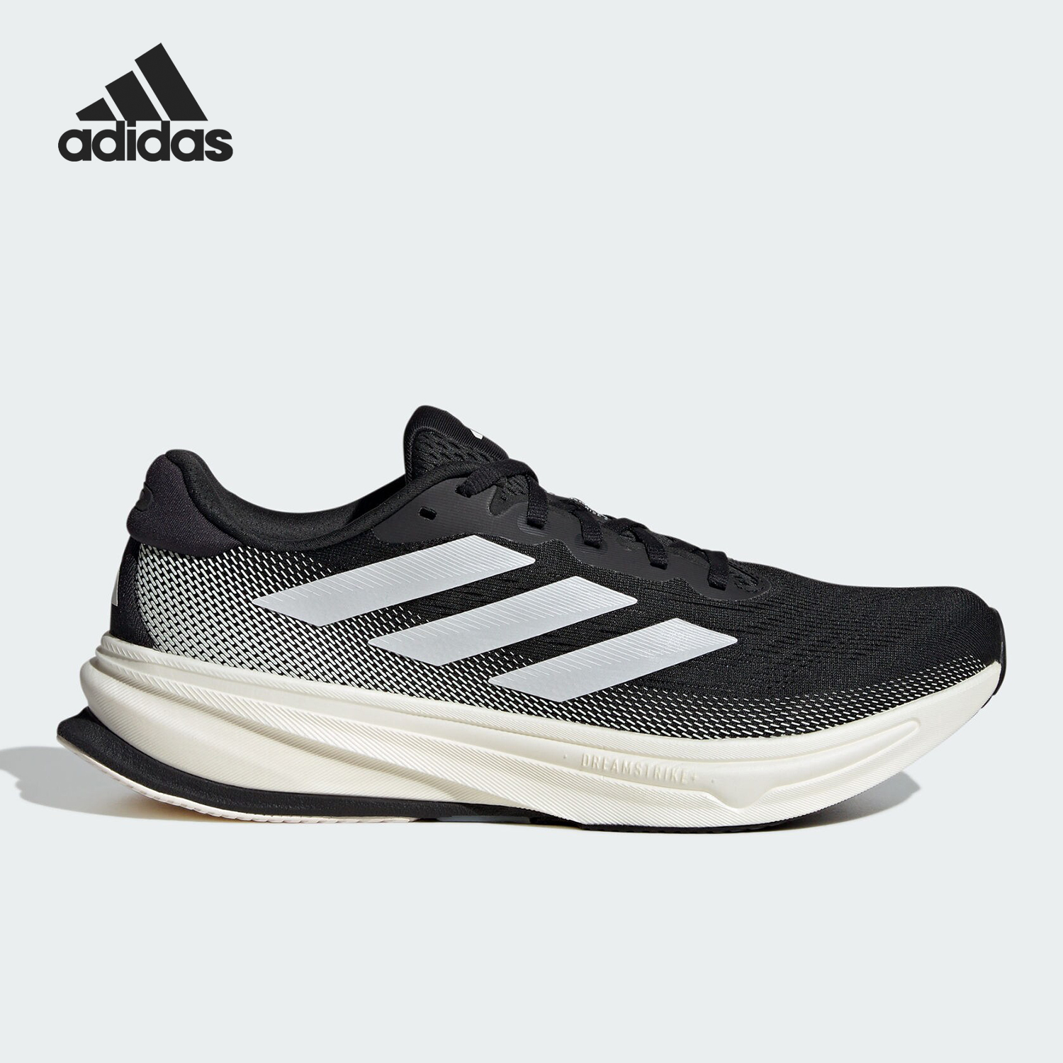Adidas/阿迪达斯正品秋冬新款男士缓震厚底耐磨跑步鞋IH2504 - 图0