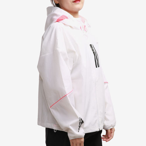 Adidas/阿迪达斯正品W.N.D.女子秋季休闲运动连帽夹克外套GF0131 - 图0