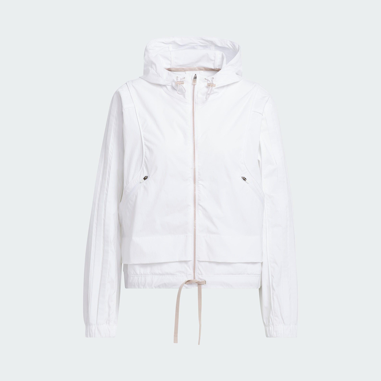 Adidas/阿迪达斯正品W BTC FZ HDY女士高尔夫运动外套JC9253 - 图1