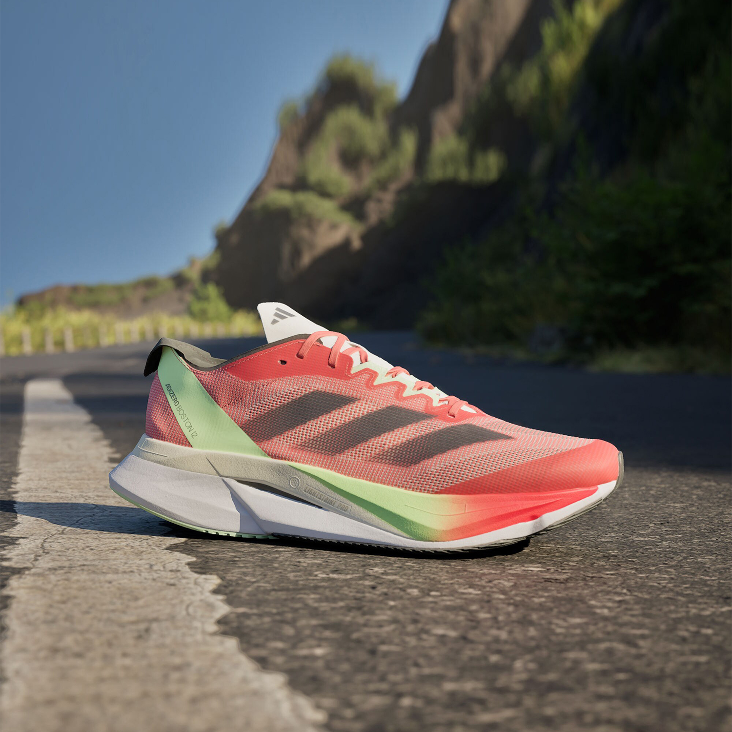 Adidas/阿迪达斯箱根限定男士马拉松运动跑步鞋IG3329 - 图0