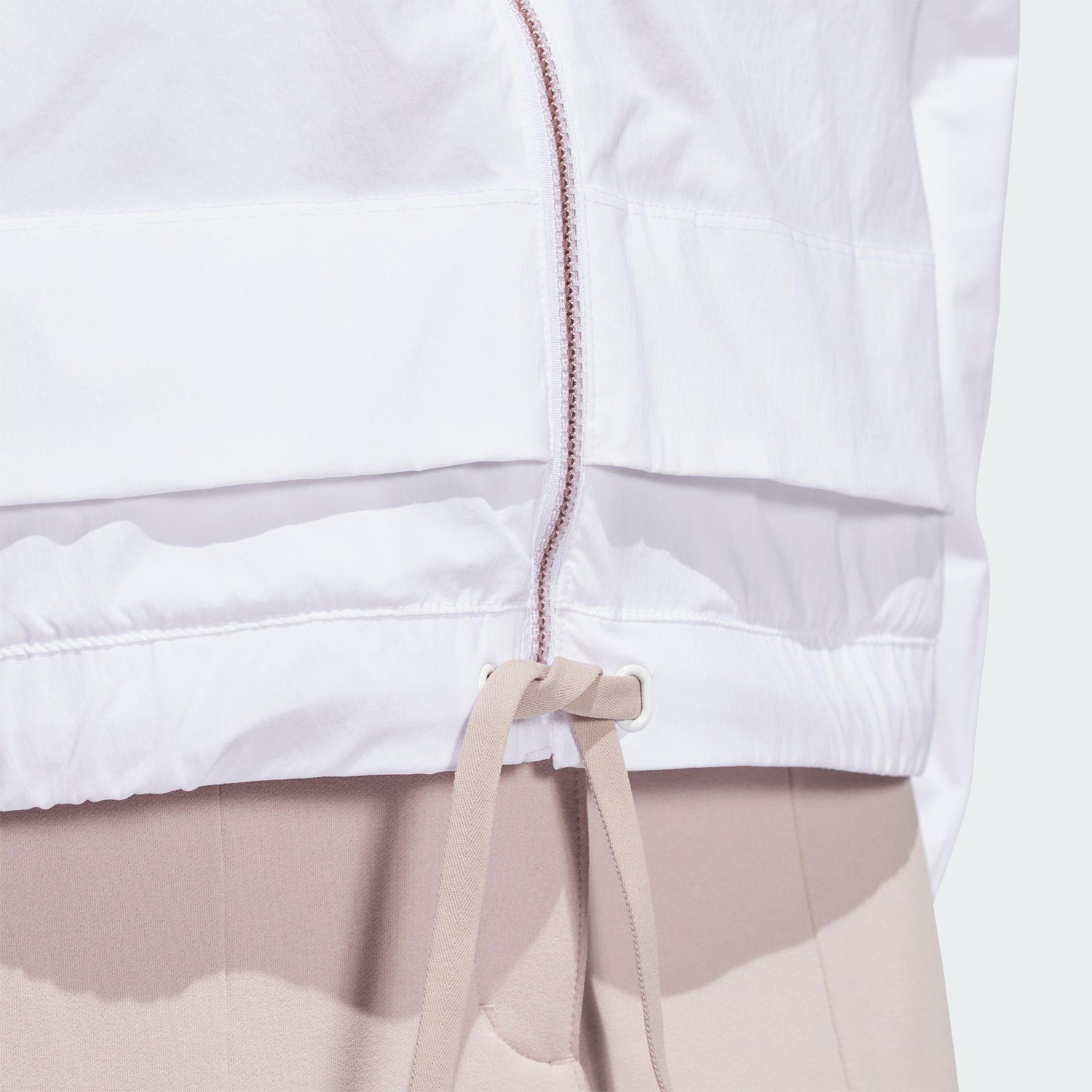 Adidas/阿迪达斯正品W BTC FZ HDY女士高尔夫运动外套JC9253 - 图2