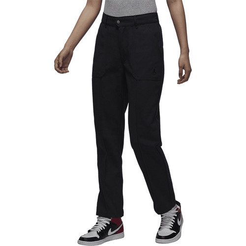 Nike/耐克正品JORDAN女士梭织直筒简约休闲长裤F百搭N5447-010 - 图3