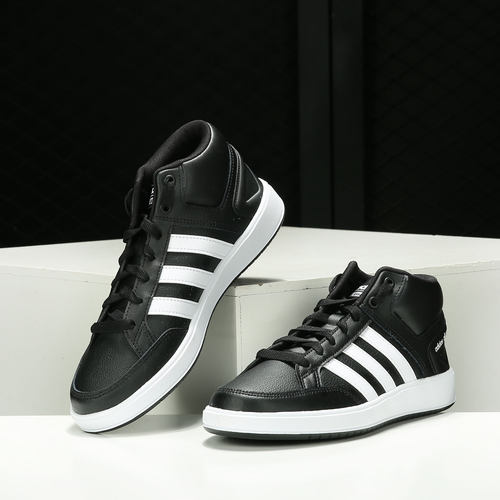 Adidas/阿迪达斯正品ALL COURT MID男子时尚舒适板鞋H02981 - 图1