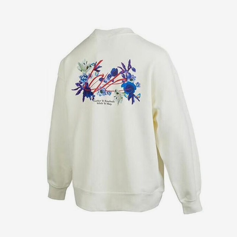 Nike/耐克正品JORDAN新款女子圆领加绒套头卫衣FD4803-133 - 图0