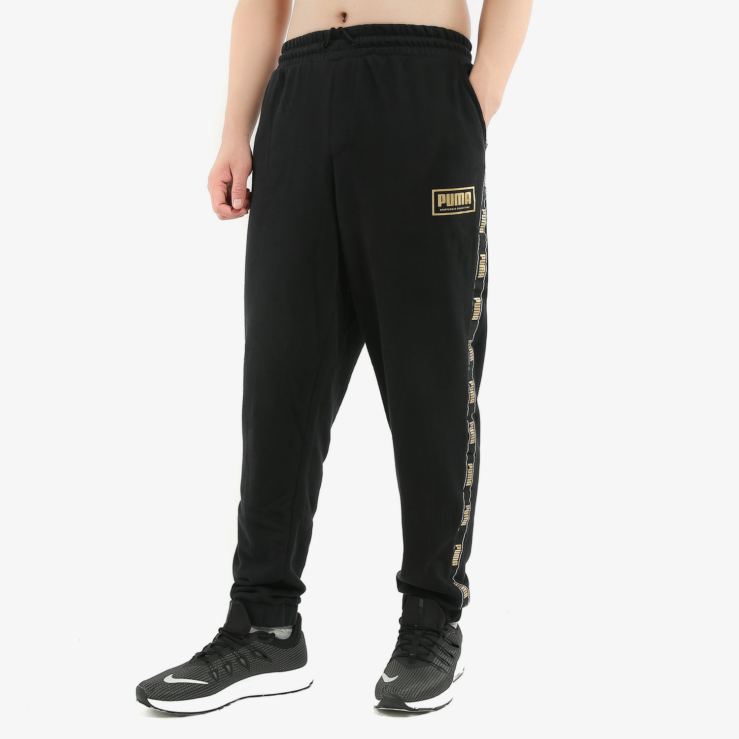 PUMA/彪马正品Holiday Pack Pants TR 男子针织运动长裤581766-01,淘宝优惠券,粉丝福利购,淘宝优惠卷