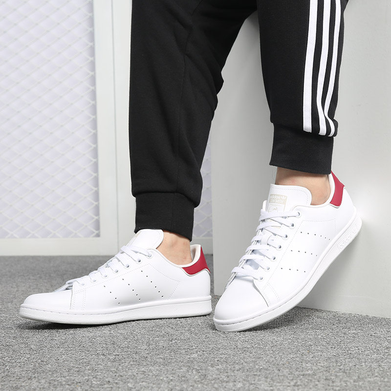 Adidas/阿迪达斯正品 情侣三叶草史密斯休闲运动低帮板鞋 B37911 - 图2