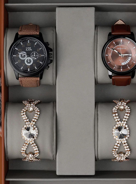 轻奢玻璃首饰衣帽间梳妆台摆件