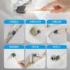 Japan imported disposable toilet brush urine stains and scale cleaning toilet brush water level line water flow printing powerful descaling