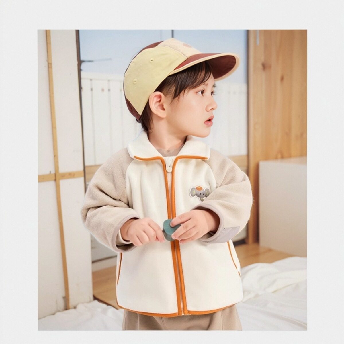 折扣婴幼儿宝宝儿童加绒外套秋款上衣男女童衣服2025春秋新款加厚,淘宝优惠券,粉丝福利购,淘宝优惠卷