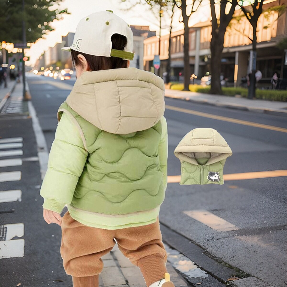 反季品牌儿童轻薄羽绒服马甲套2024新款儿童冬季保暖外套宝宝冬装,淘宝优惠券,粉丝福利购,淘宝优惠卷