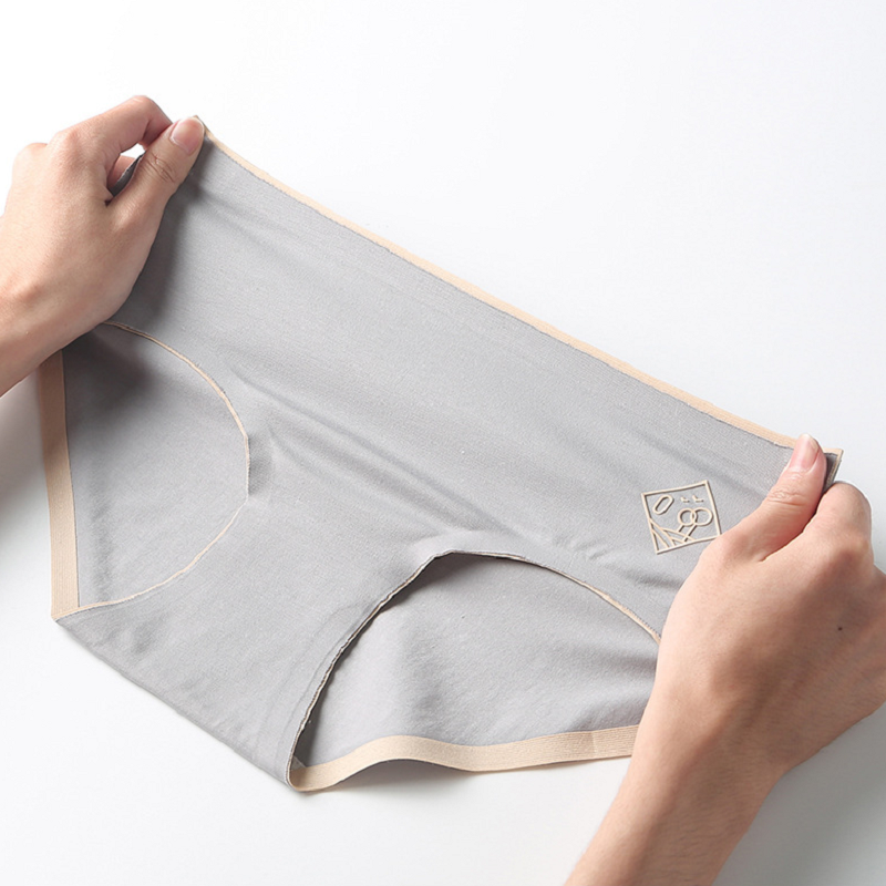 纯棉全棉档抗菌简约女士中腰内裤 琉衣妃女三角裤