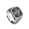 New auspicious bird ring punk personality trendy niche