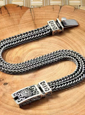 新款梦至尊双排狐尾六字真言插销