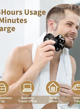 SHPAVVER Head Shavers5合1升级版电动剃须刀IPX7级防水护理套装
