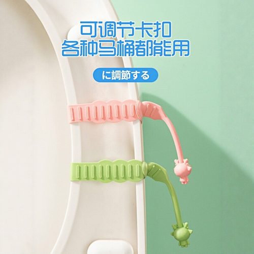 马桶提盖器掀马桶盖把手卫生防脏手可爱厕所配件马桶盖掀开器硅胶 - 图1