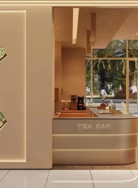 霸王茶姬定制款c各种logo定制国风装饰现做现发