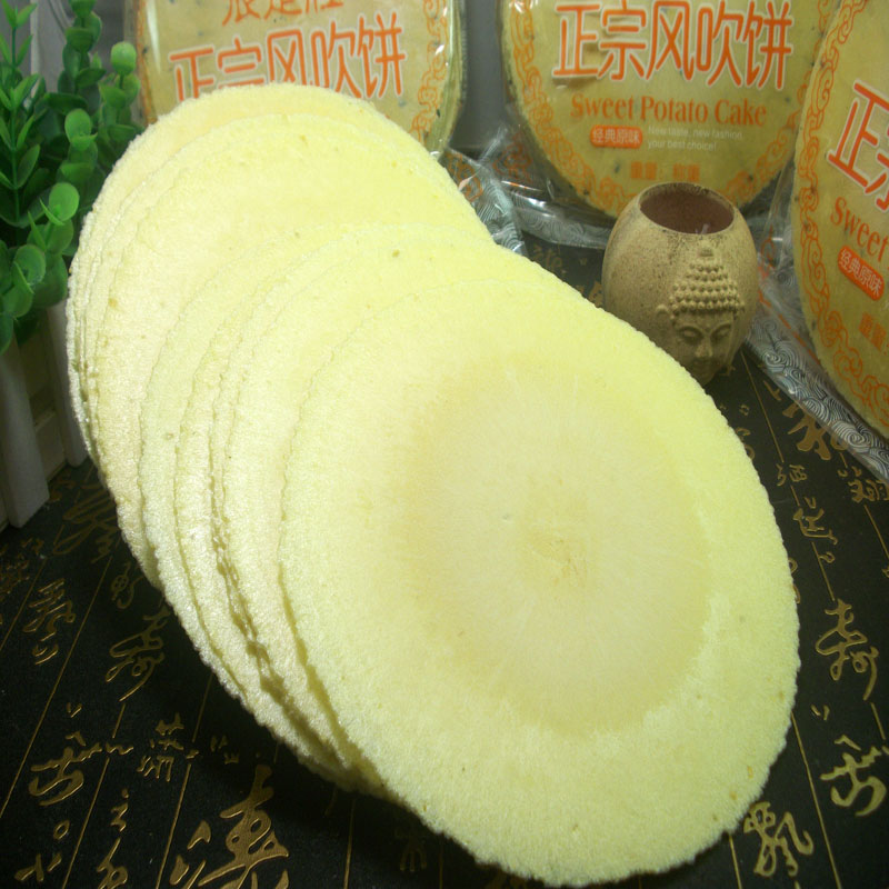 芝麻风吹饼芝麻香脆煎饼薄饼潮汕美食特产小吃薄脆饼儿时零食回忆