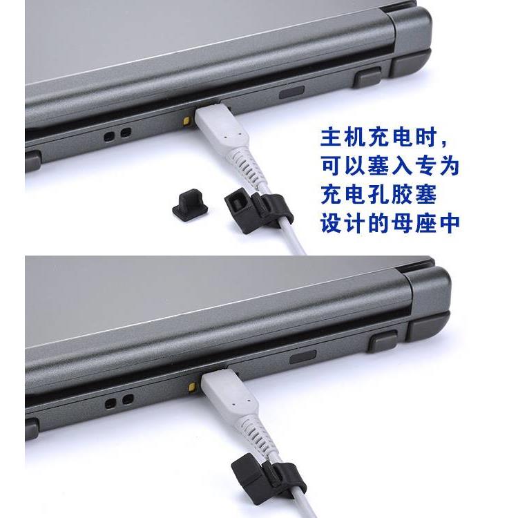 NEW 3DSLL防尘塞 NEW 3DS防尘胶塞3DSLL胶塞 NEW 3DSLL配件 - 图2