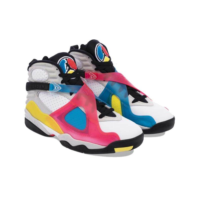 Air Jordan 8 SP SE “Multi-Color” 糖果篮球鞋,淘宝优惠券,粉丝福利购,淘宝优惠卷