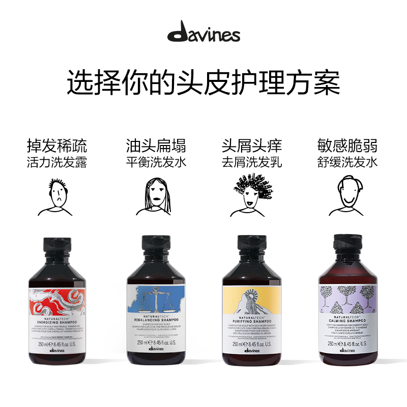 Davines大卫尼斯自然滋养发膜250ml 深度修护严重受损改善沙发 - 图2