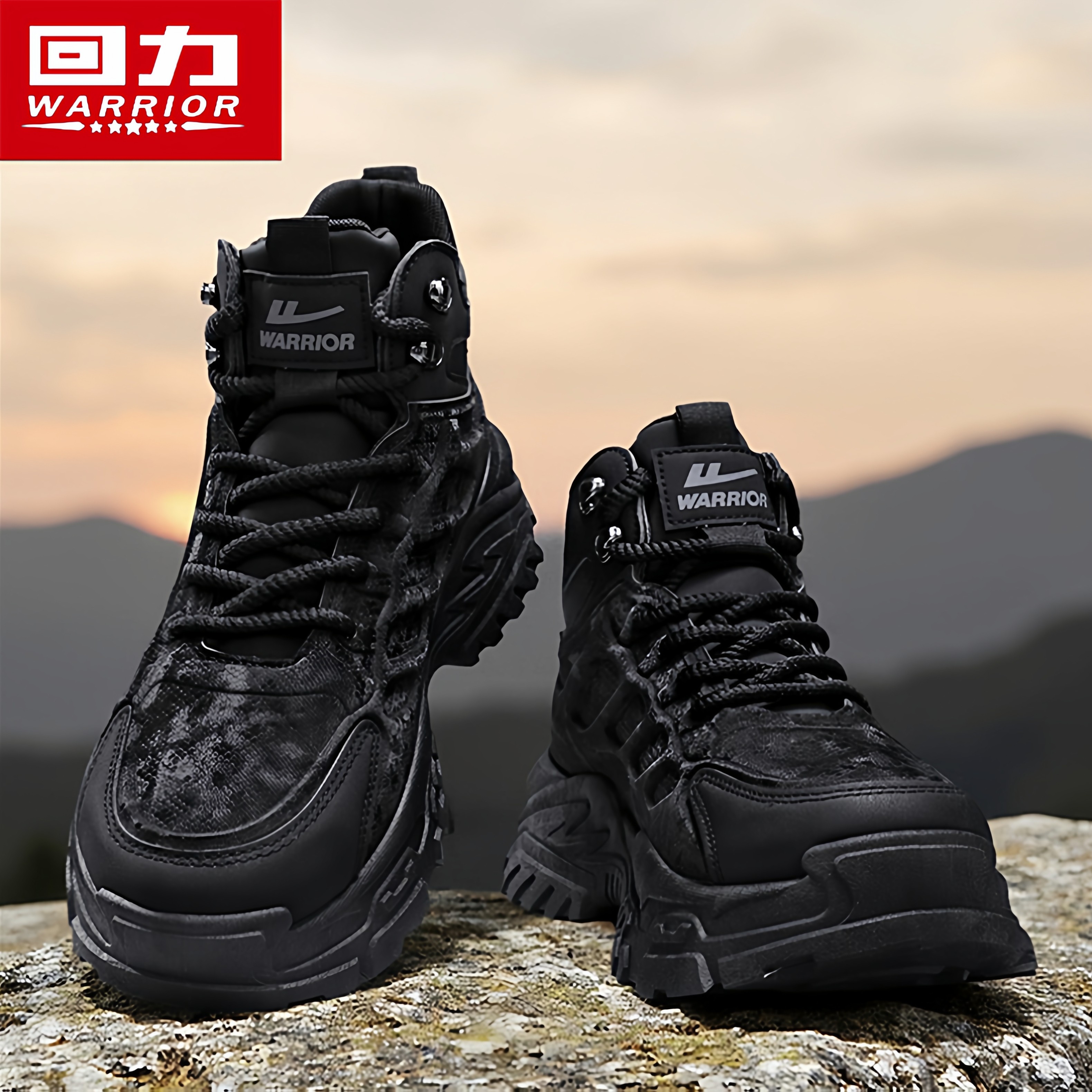 回力马丁靴男款冬季加绒棉鞋英伦风复古工装靴运动防水沙漠作战靴,淘宝优惠券,粉丝福利购,淘宝优惠卷