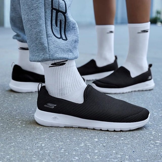 斯凯奇新款男女鞋一脚蹬散步健步鞋休闲透气妈妈鞋舒适运动鞋子,淘宝优惠券,粉丝福利购,淘宝优惠卷