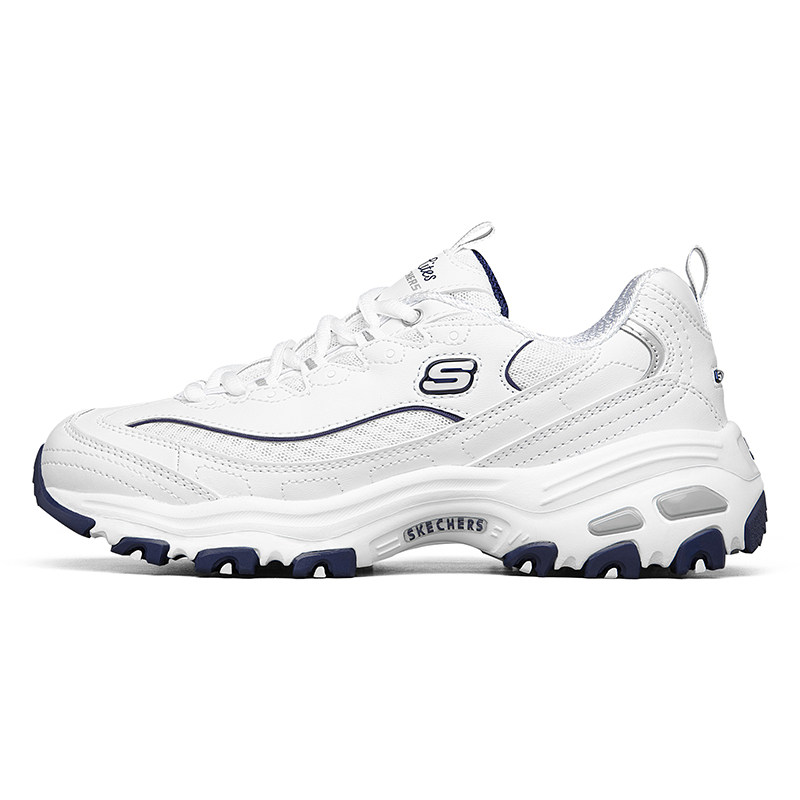 skechers春夏季款小白熊运动鞋女鞋 skechers斯凯奇蔚亚时尚休闲鞋