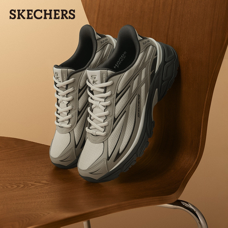 斯凯奇闪穿鞋2026春季新款男鞋一脚蹬复古户外跑步鞋老爹鞋运动鞋,淘宝优惠券,粉丝福利购,淘宝优惠卷