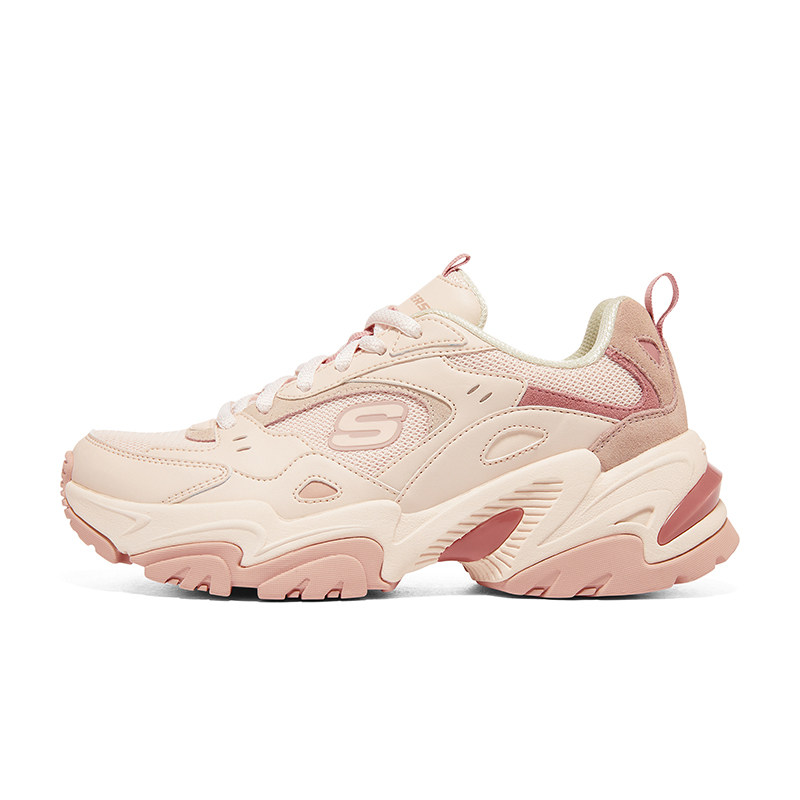 Skechers斯凯奇女鞋老爹鞋秋季草莓熊运动鞋厚底跑步鞋二代机甲鞋,淘宝优惠券,粉丝福利购,淘宝优惠卷