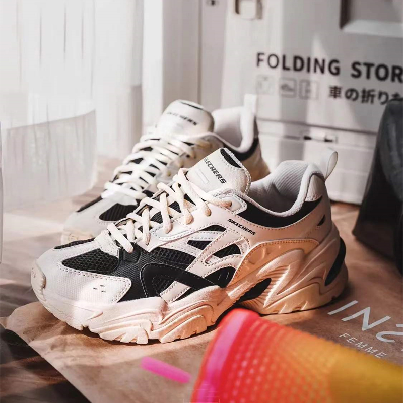 skechers机甲stamina春季老爹男鞋 skechers斯凯奇蔚亚时尚休闲鞋