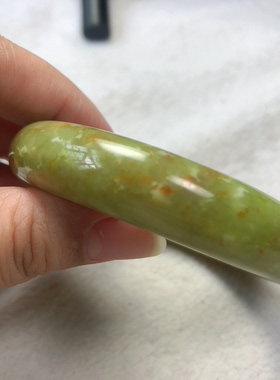 岫玉辽阳手镯56圈口