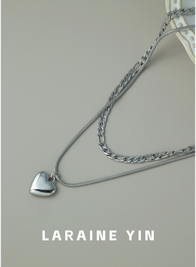 钛钢吊坠简约百搭项链