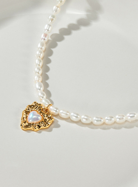 小众淡水珍珠项链轻奢高级感