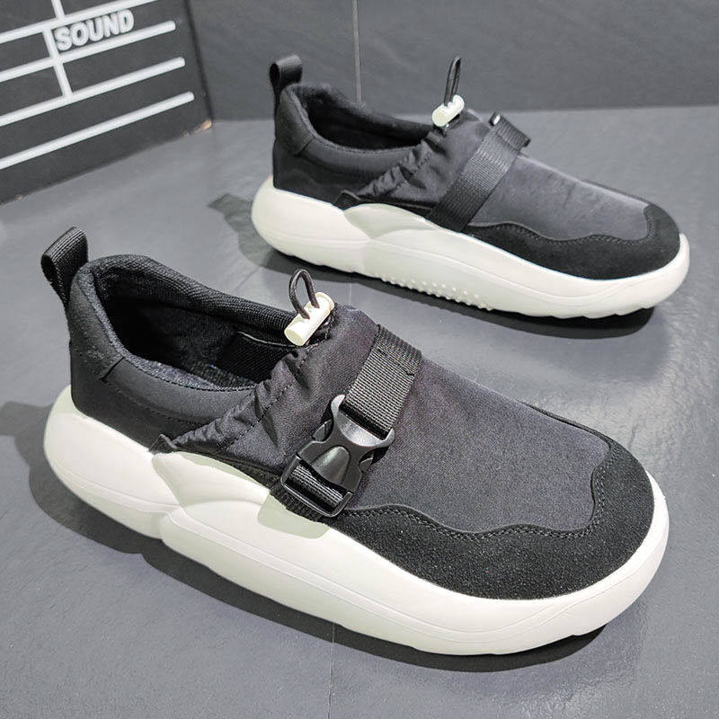 秋季新款男士布鞋休闲鞋小丑鞋男网红一脚蹬男鞋网红鞋子男潮鞋,淘宝优惠券,粉丝福利购,淘宝优惠卷