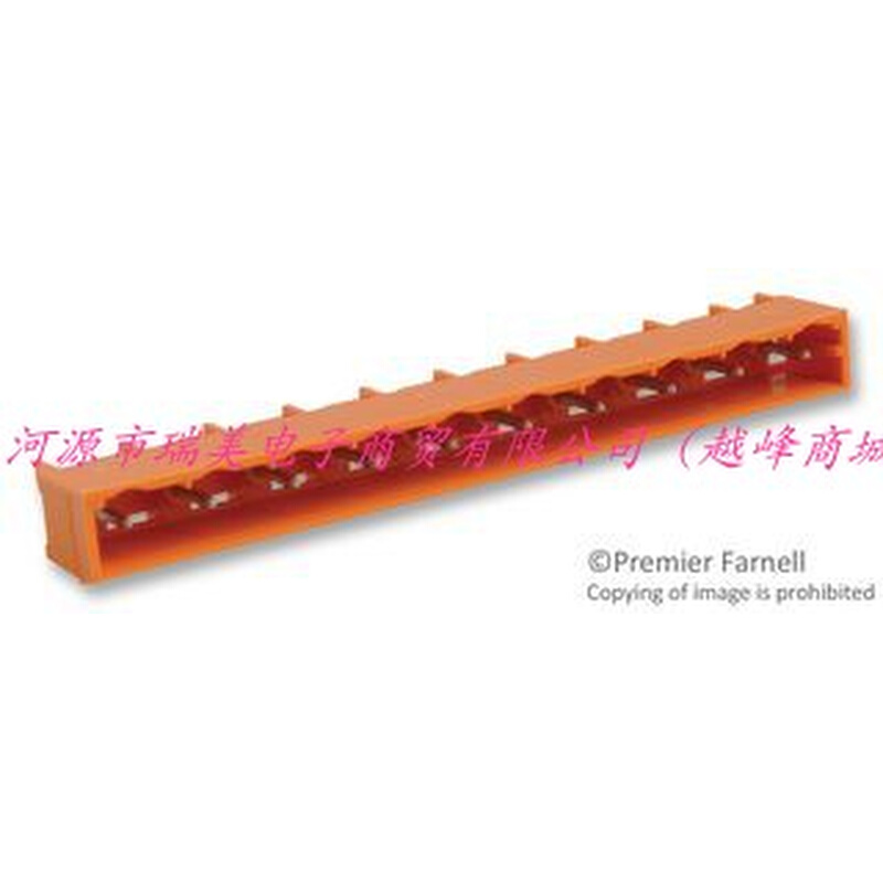 WAGO连接器7.62MM节距1排10路针座231-740/001-000 - 图0