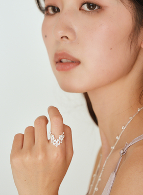 TOGGLER mini系列 自带高光v形戒指