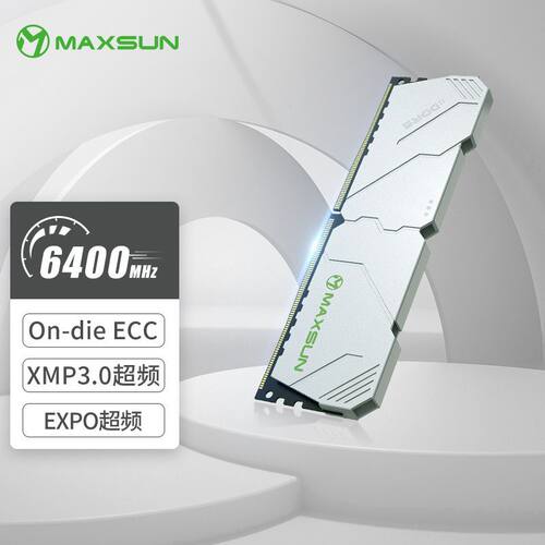 铭瑄DDR516G 6000 32G内存条电脑瑷雪D5 6400机甲暴风镁光海力士A - 图0