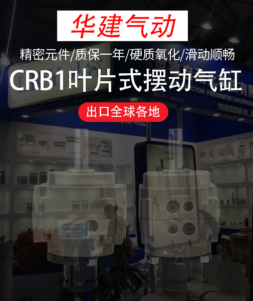 CRB1B叶片式旋转气缸 CDRB1B/LW50/63/80/100-90/180/270S/D气动-图0