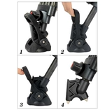 Профессиональный штатив, видеокамера, гидравлическая камера, угловая рама с рельсами, 1.8м