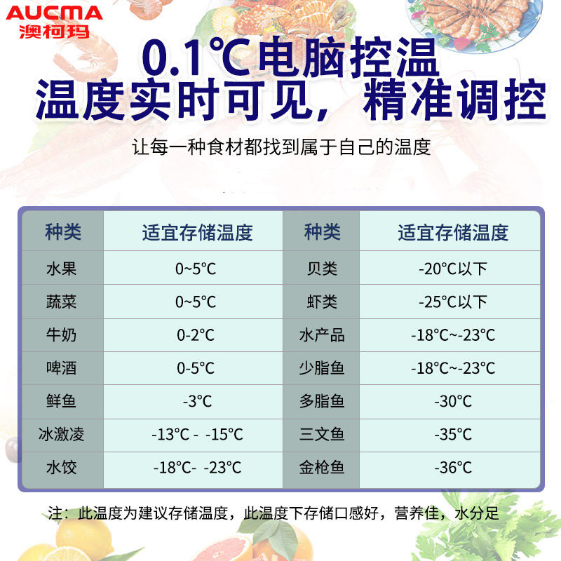 澳柯玛bc / bd-102dne家用冷冻柜 名丰电器冷柜