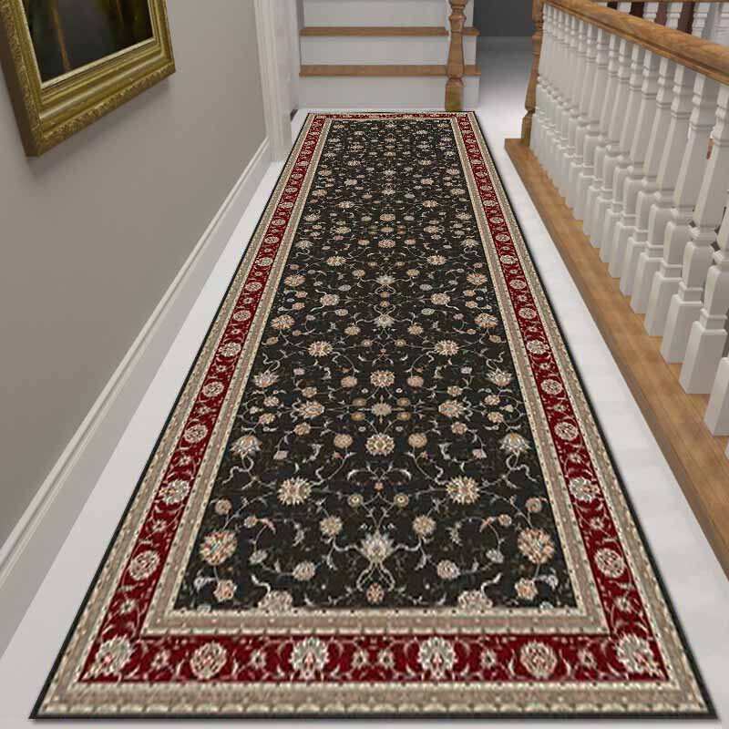 Can be cut hotel corridor carpet aisle foyer entrance non-slip floor mat home living room bedroom coffee table blanket