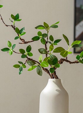 海棠高级仿生花仿真高档花假花摆设轻奢高端绿植餐桌装饰品摆件