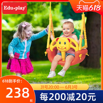 South Korean import eduplay Children indoor and outdoor swings Toys Baby Hanging Chair Home outdoor Swing Seats