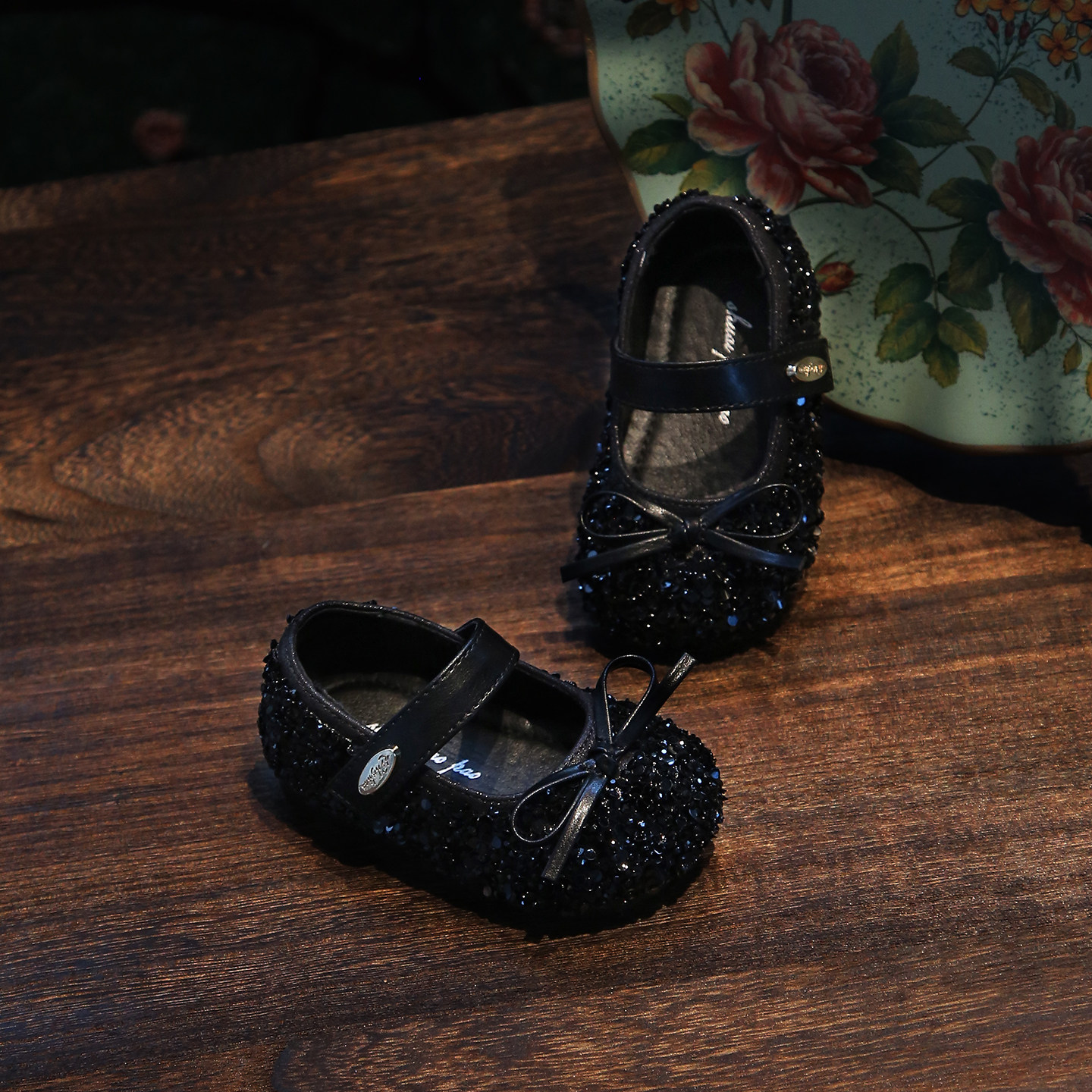 春季新款女童水晶鞋洋气公主鞋宝宝单鞋女孩小皮鞋软底婴幼儿鞋子,淘宝优惠券,粉丝福利购,淘宝优惠卷