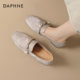 Loafers for women spring and autumn new Chinese style thick heel shoes