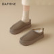 Daphne half-mug snow boots for women plus velvet thick-soled cotton shoes