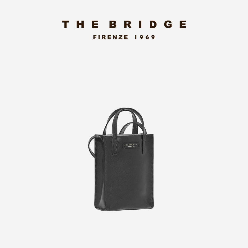 The Bridge/桥牌 小众托特包手提女包手工牛皮植鞣工艺单肩斜挎包 - 图3