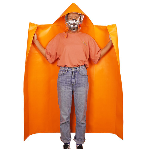 火灾逃生防火斗篷披风隔热衣服儿童款高层自救酒店家用灭火毯套装 - 图3