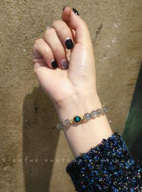 Guardian Natural Brlet Colored Light Grey Moonlight Stone Ni