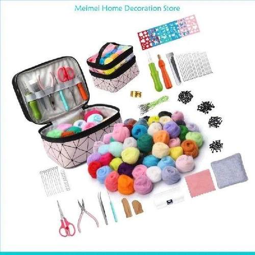 H7BF Needle Felting Starter Kits Felting Tool and Felt - 图3